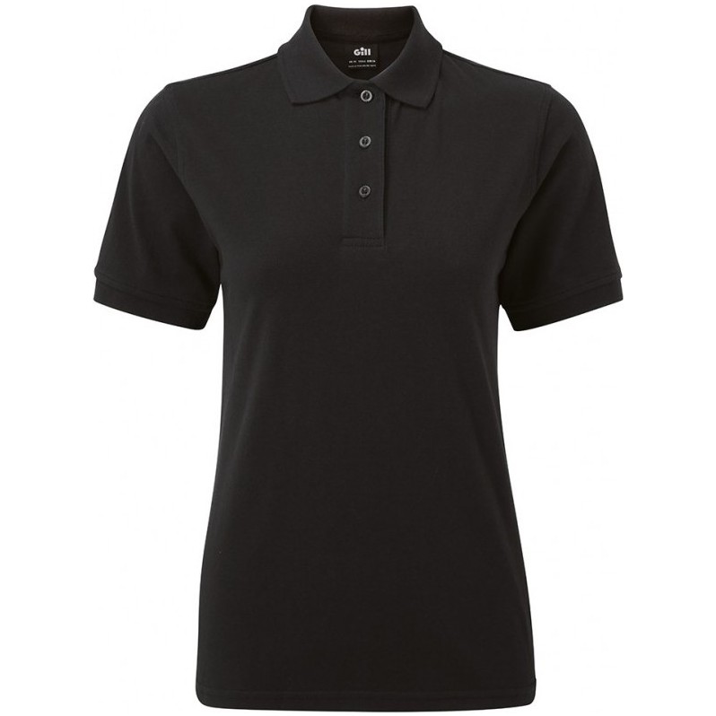 Gill Womens Polo Shirt CC013W - Black